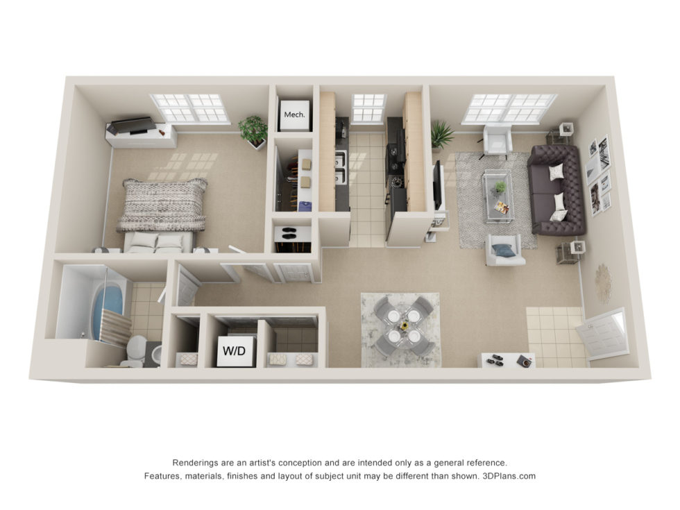 Floorplans Broadstone at River Oaks Apartments in Dumfries VA